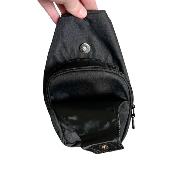 Peak Gear Black Lightweight Crossbody Bag W/ Pockets For Everyday Use Or Travel - Picture 3 of 8